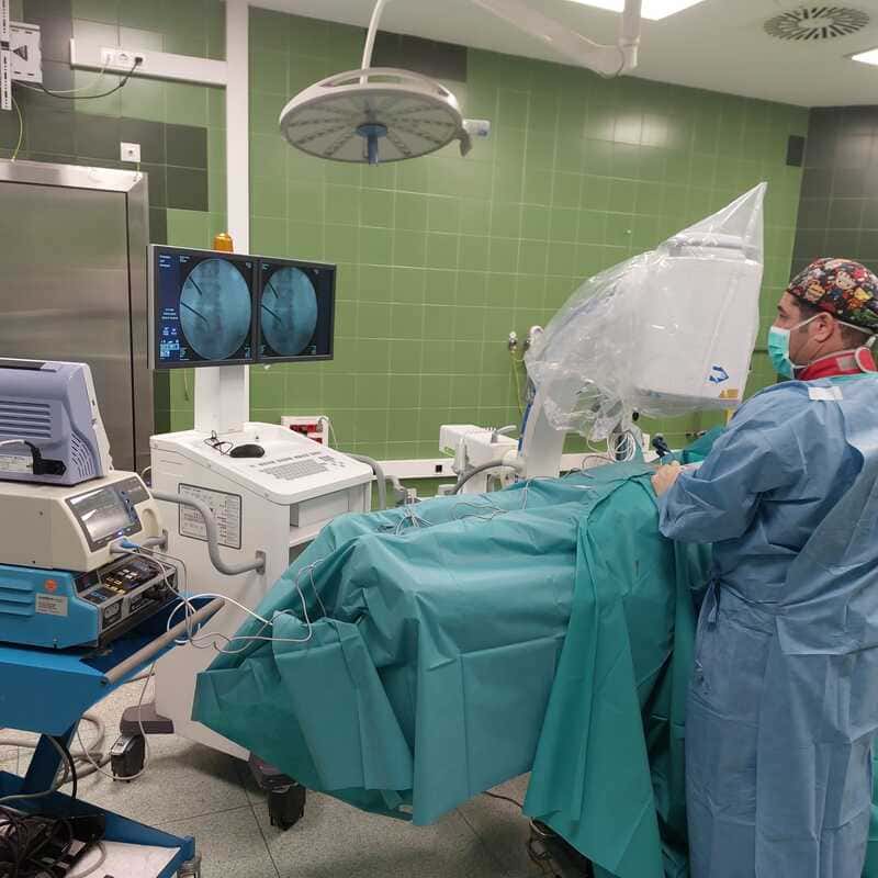 Ablación con radiofrecuencia de nervio basivertebral