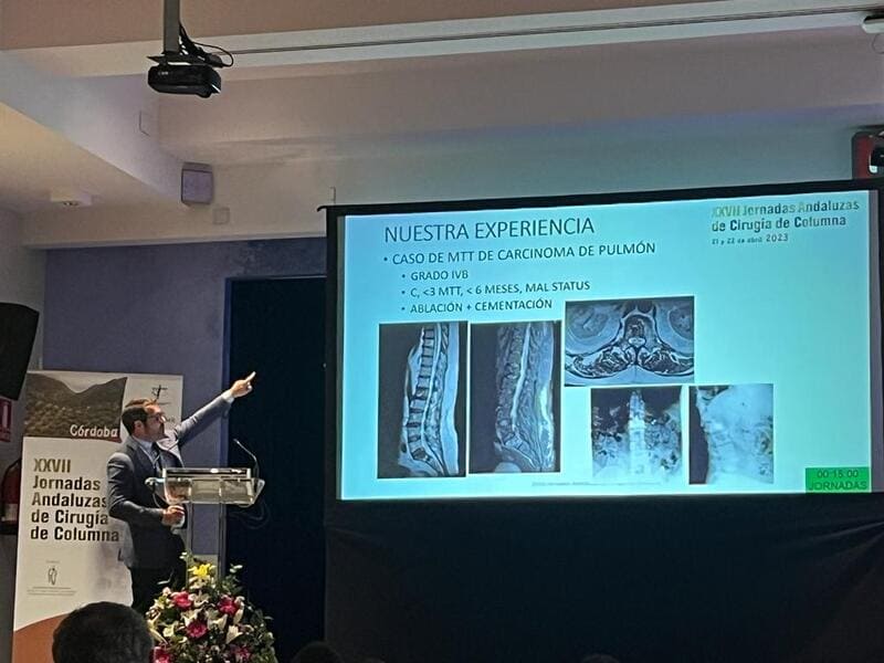 XXVII Jornadas Andaluzas de Cirugía de Columna, celebradas en Córdoba de nervio basivertebral